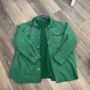 ZARA oversized Shirt jacket